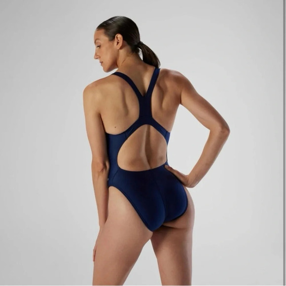 Speedo Women's Swimsuit One Piece Prolt Super Pro Solid Adult size 10/36 - Picture 5 of 5